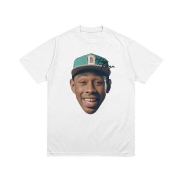 Imagem de Camiseta Feminina Retrô Tyler the Creator Cactus Jack Hip Hop Rap De V