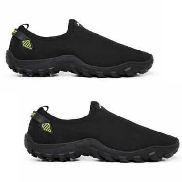 Imagem de Kit 2 Sapatilha Aquática Masculina Neoprene Seca Rápido Praia Bike Volei-Unissex