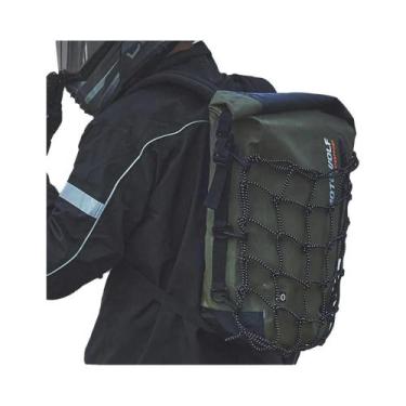 Imagem de Mochila Unissex Impermeável Para Motocicleta, Bolsa Para Capacete Inte