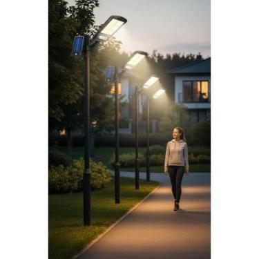 Imagem de 2x Refletor Solar 4x com Sensor de Presença - Economia e Seg - Congrat