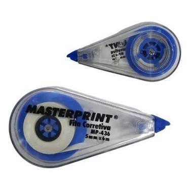 Imagem de Fita Corretiva 5mm X 6mts Caixa Com 12 - MASTER PRINT