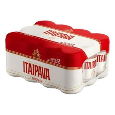 Imagem de Cerveja Itaipava Pilsen Clara Lata 350ml Kit 12 Unidades
