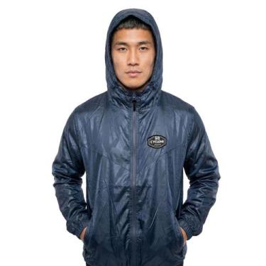 Imagem de (LANÇAMENTO) Casaco Cyclone Windbreak Military Inv26, Marinho, G