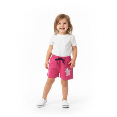 Imagem de Shorts Bebê Menina Cool Girl Arrumadinhos, Rosa, 02
