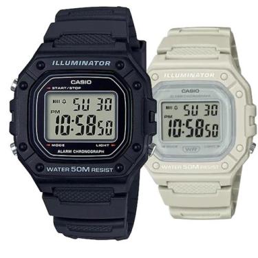Imagem de Kit 2 Relógios de Pulso Casio Moderno Esportivo Feminino Masculino Pro