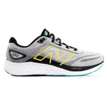 Imagem de Tênis New Balance Fresh Foam 680v8 Silver Lime, 38