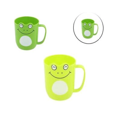 Imagem de Caneca 350ML Copo Plástico Reforçado Sapo Sapinho Chá Café - Casa