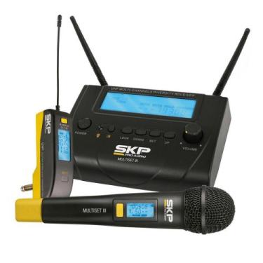 Imagem de Microfone Skp Sem Fio M/Inst. Uhf- MULTSETIII- PT