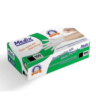 Imagem de Luva de Látex sem Pó Powder Free - Medix - Supermax, P