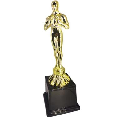 Imagem de Troféu Vitória Vencedor 600022 Oscar 22cm Cor:Dourado, Dourado