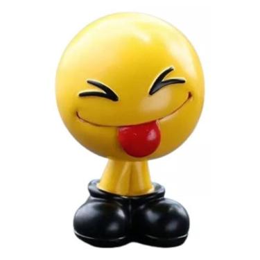 Imagem de Boneco Emoji Brinquedo Decoração E Enfeite De Carro E Casa - Casa Voir