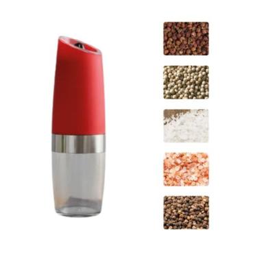 Imagem de Moedor Sal Pimenta Temperos Elétrico Sensor de Gravidade LED - - Losan