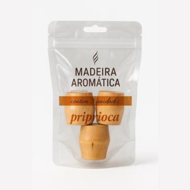 Imagem de Kit 3 Madeiras Aromáticas Antimofo Cheirosa Para Gavetas, Banheiro, Sa
