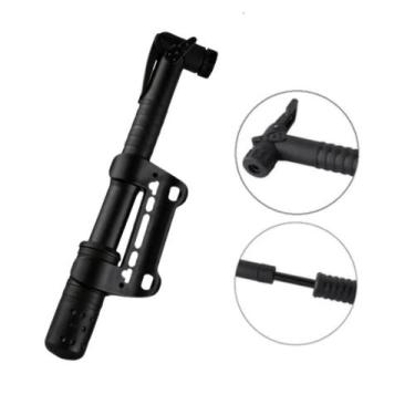 Imagem de Bomba de Ar Portátil para Bicicleta Bike Encher Calibrar Pneus Qualque