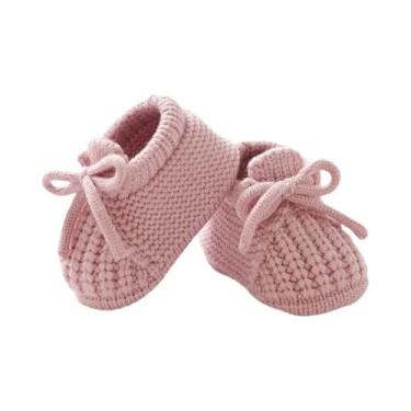 Imagem de Sapatos De Malha Unissex Para Bebês, Calçados Quentes Para Recém-nasci