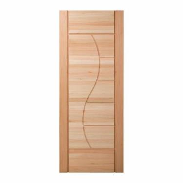 Imagem de Folha de Porta Maciça em Eucalipto Acabamento Natural 210x90cm PM89 Ev