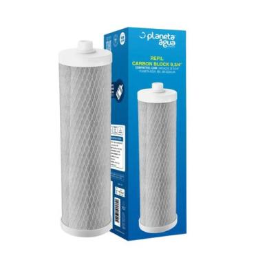 Imagem de Refil Filtro Planeta Água Carbon Block 9.3/4" 1021