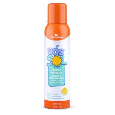 Imagem de Pós Sol Aerossol Babydeas  Hidrata Refresca e Alivia