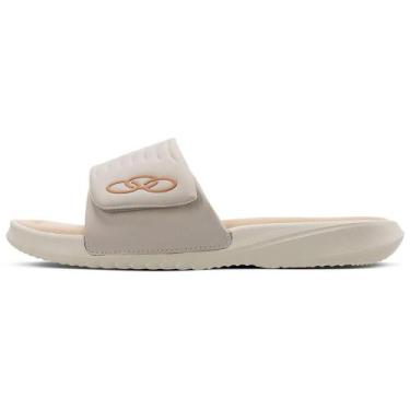 Imagem de Chinelo Masculino Olympikus Melbourne 2 Slide Original, 37/8, Branco, 