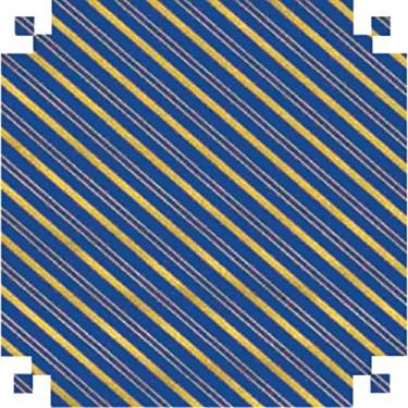 Imagem de Papel Presente, V.M.P. 204.50.160, Azul/Ouro, 40 cm, 1 Bobina com 100 metros