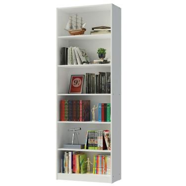 Imagem de Estante Livreiro Madesa 6908 com 6 Nichos - Branco