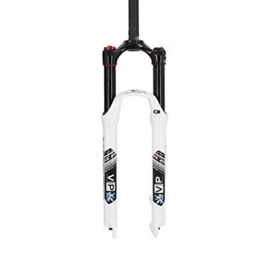 Imagem de HIOD Garfos para bicicleta MTB Mountain Bike Air Suspension Fork, Branco, 26