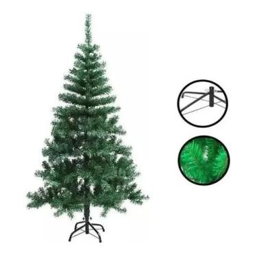 Imagem de Árvore De Natal Pinheiro Verde Modelo Tradicional 1,80M 388 Galhos A00