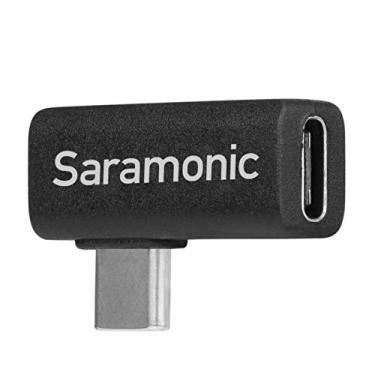 Imagem de Saramonic Adaptador USB-C de ângulo reto, adaptador tipo C macho para fêmea de 90 graus ideal para dispositivos em gimbals e espaços apertados (SR-C2005)
