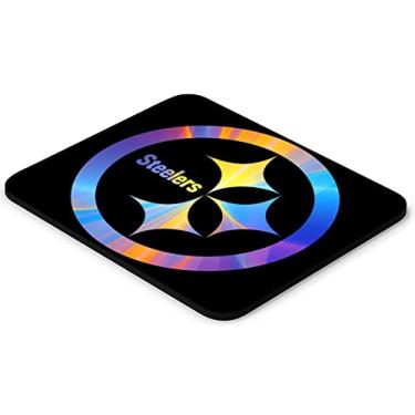 Imagem de Mouse pad para jogos, mousepad de futebol esportivo com base de borracha antiderrapante para laptop computador desktop tapete de jogo, presente de fãs design colorido