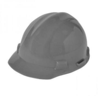 Imagem de Capacete Aba Frontal Tipo II Classe B Cinza Com Jugular - Ledan