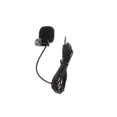 Imagem de Andoer Microfone de Lapela P2 para PC, Notebook, Filmadoras, Skype, Vlogs no YouTube, 3.5mm