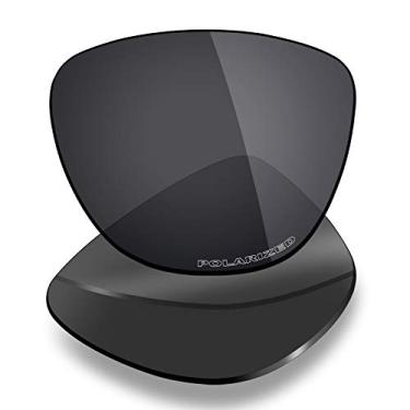 Imagem de Mryok + Lentes de reposição polarizadas para Oakley Frogskins Mix OO9428 - Stealth Black