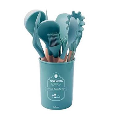 Imagem de 6861-KIT TALHERES TURQ.(FLORIDA-12PCS)