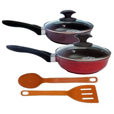 Imagem de Jogo Frigideiras Antiaderente Cerâmica Javali 16e24 T05 N12