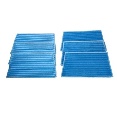 Imagem de LTWHOME Ultra Scrubbing Comportable Using Mop Pads Adequado para todos os vaporizadores HAAN FS, SI e MS Series com novo tamanho 32,5 cm x 17 cm (pacote com 6)