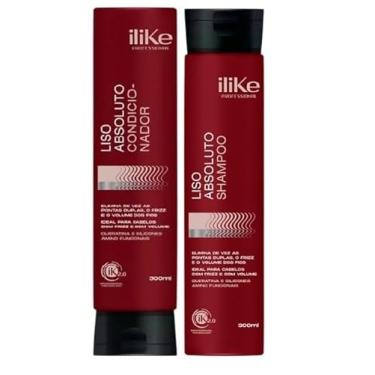 Imagem de iLike Liso Absoluto Kit Duo - 2 Produtos Shampoo e Condicionador