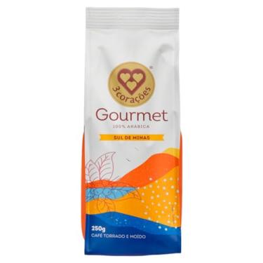 Imagem de 3 Corações Café Torrado e Moído Gourmet Sul de Minas, 250g