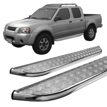 Imagem de Estribo Frontier ate 2007 Chapa de Aço Cromado - HOZZ