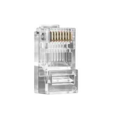 Imagem de Conector rj45 cat6 conex 1000 (50 peças) - INTELBRAS