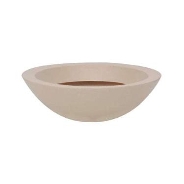 Imagem de Vaso Vasart Malta Bowl Areia - 54 x 17 cm