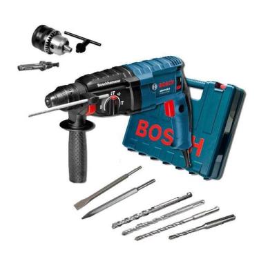 Imagem de Martelete Rompedor Bosch 800W Gbh2-24D Com Acessórios 220V, Gbh2-24d