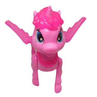 Imagem de brinquedo unicornio animal infantil musical com led anda sai som prese