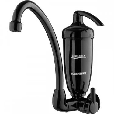 Imagem de Torneira Bica Movel Filtro Parede Lorenzetti Abs Acquabella Preta