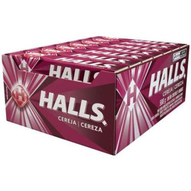 Imagem de Bala Halls Cereja 28g Display 21 Unidades