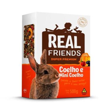 Imagem de Ração Zootekna Real Friends para Coelho sabor Frutas 500g - Zootekna /