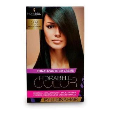 Imagem de Hidrabell Color 2.8 Preto Azulado - Tonalizante 140g