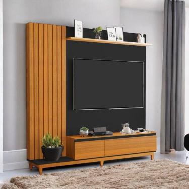 Imagem de Painel Tv Grande 65 Polegadas Ripado Jakarta Luapa Moveis