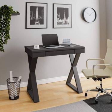 Imagem de Escrivaninha Mesa De Estudos Para Notebook Veneza Ii Preto