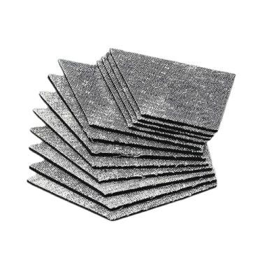 Imagem de Pegciuho 12x Almofadas de mesa de bilhar e sinuca com revestimento de borracha, Chanfro