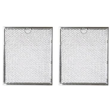Imagem de Nispira Filtro de substituição para exaustor de graxa para micro-ondas compatível com GE General Electric Hotpoint WB6X486 2 pacotes